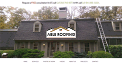 Desktop Screenshot of ableroofing.org